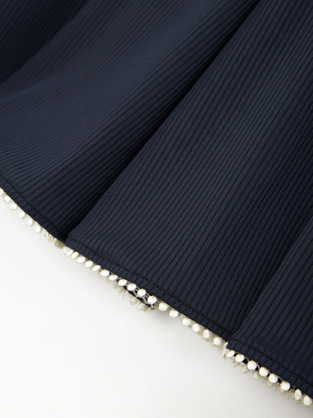 ユタ カシャカラーブロックフレアスカート