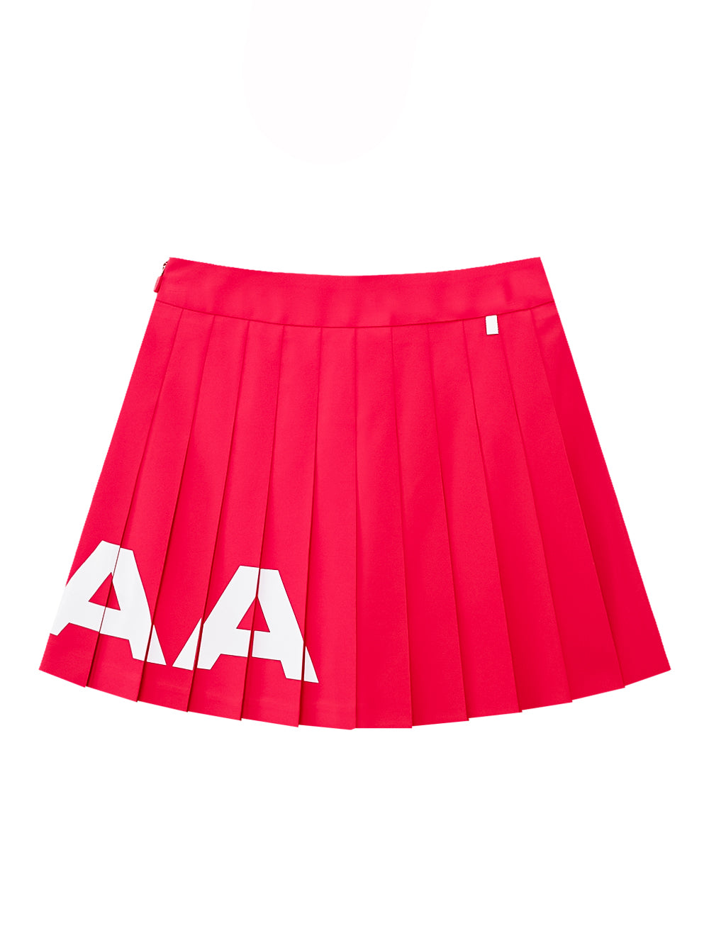 ユタ チェリッシュボールドロゴプリーツスカート