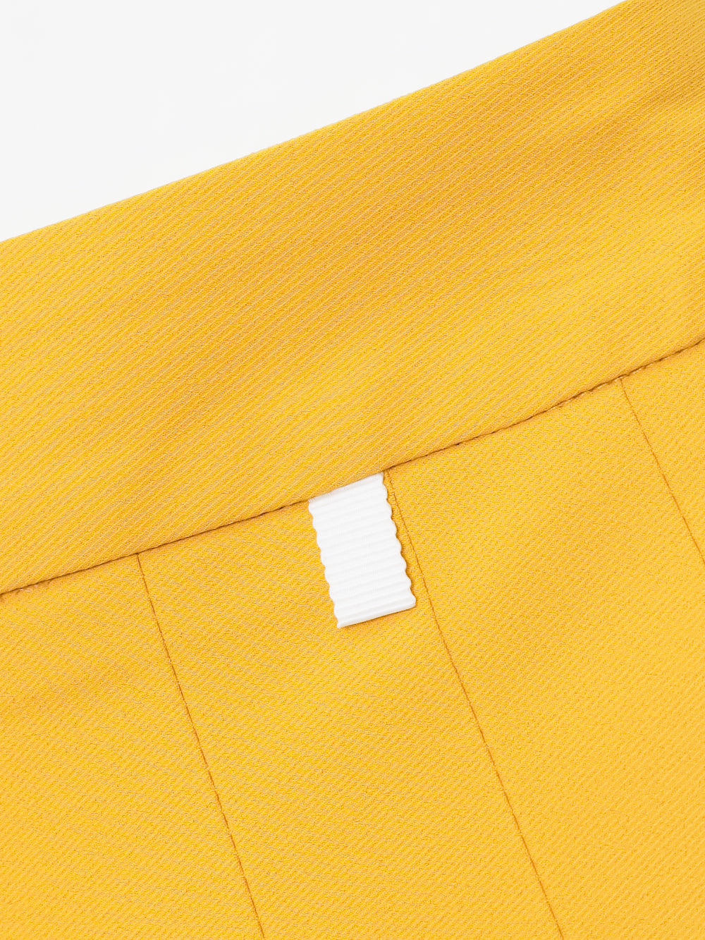 ユタ チェリッシュボールドロゴプリーツスカート