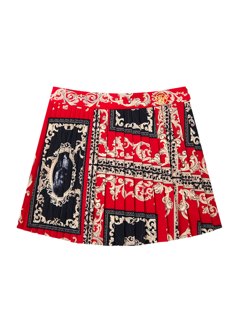 ユタ バッキンガム ショート プリーツスカート