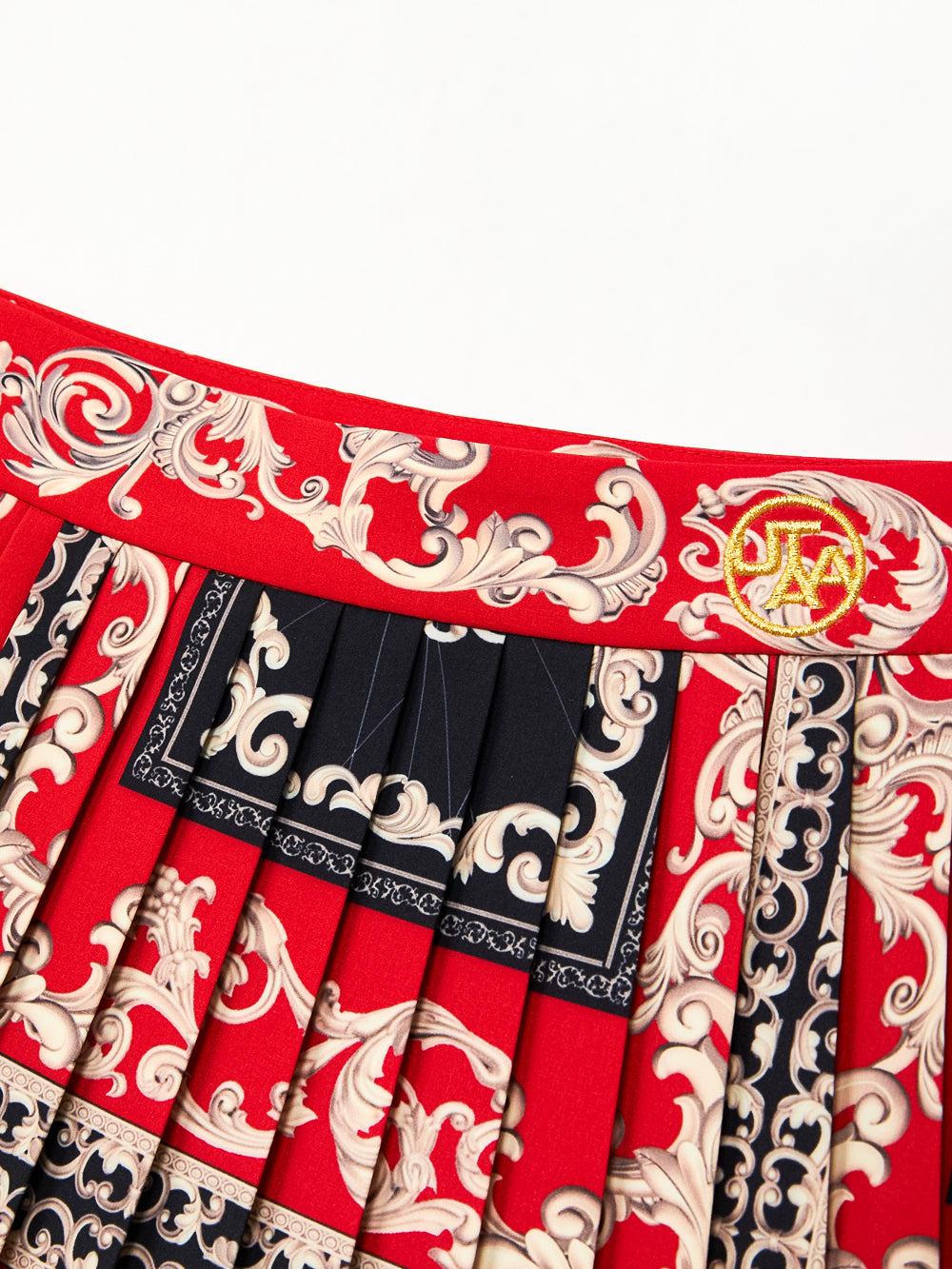 ユタ バッキンガム ショート プリーツスカート