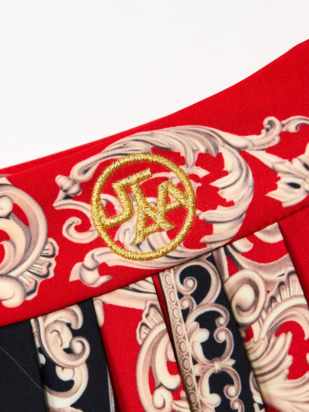 ユタ バッキンガム ショート プリーツスカート