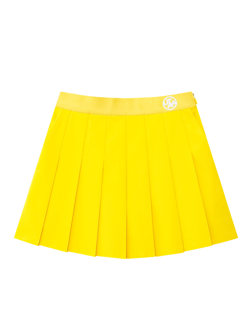 UTAA チャンピオンプリーツスカート イエロー : Women's