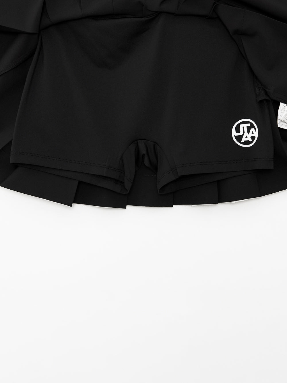 UTAA カラーPisteプリーツスカート ブラック : Women's