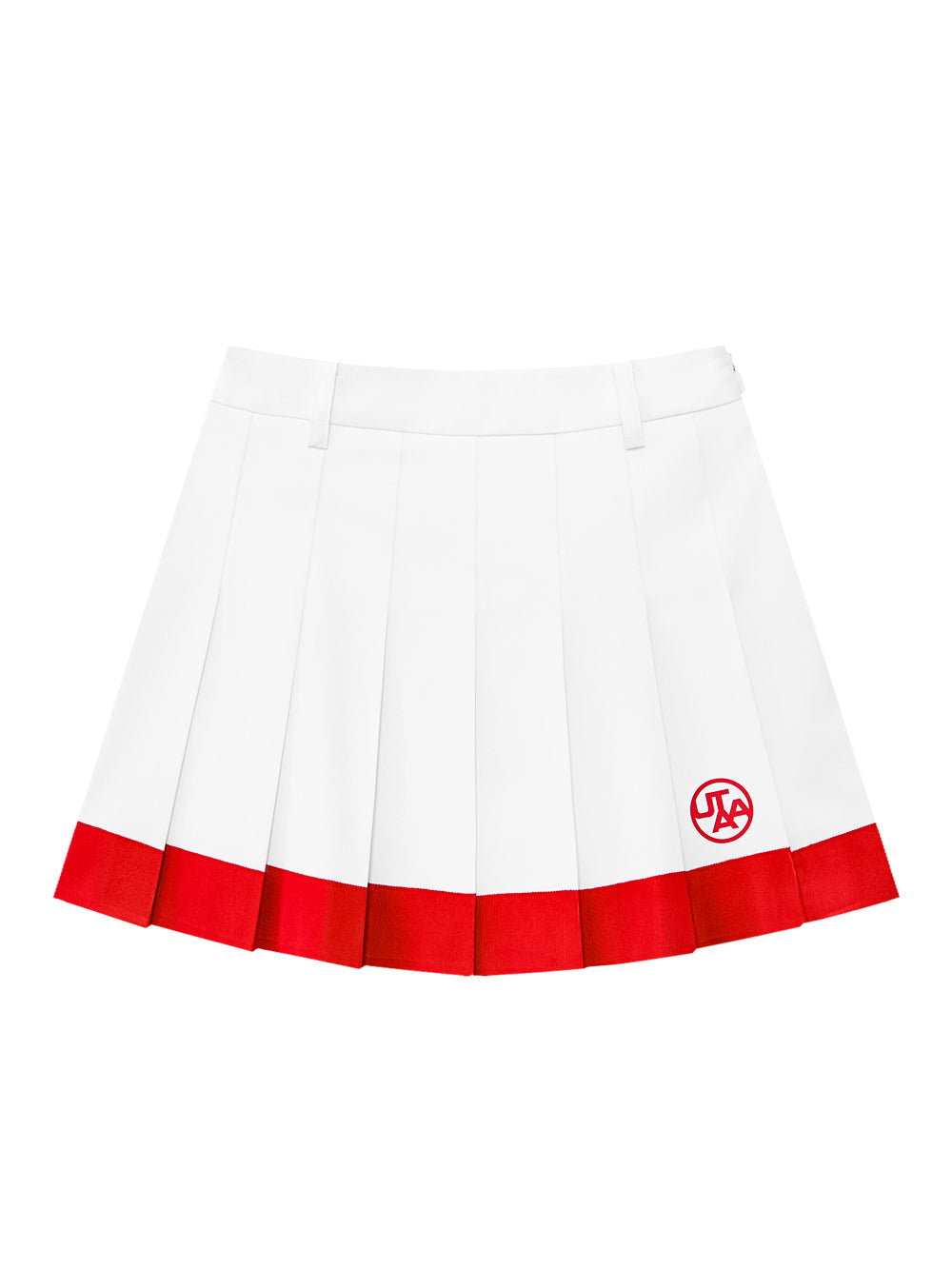UTAA カラーPisteプリーツスカート ホワイト : Women's