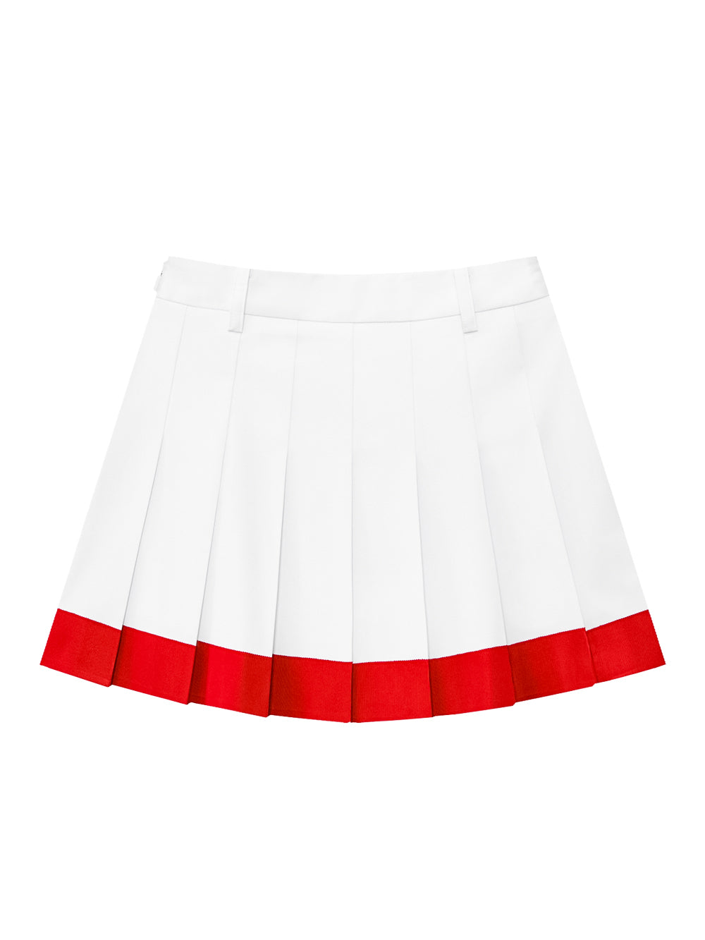 UTAA カラーPisteプリーツスカート ホワイト : Women's