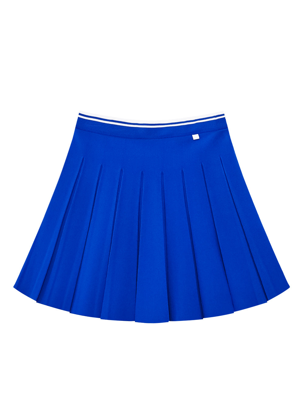 UTAA Aquaticラインニットプリーツスカート ブルー : Women's