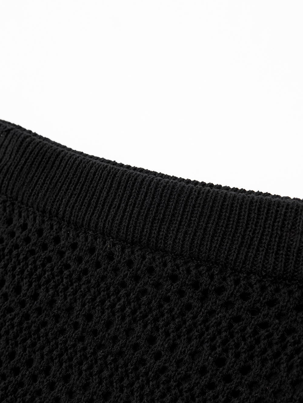 UTAA クロシェパンチングMotifニットH-Lineスカート : Women's
