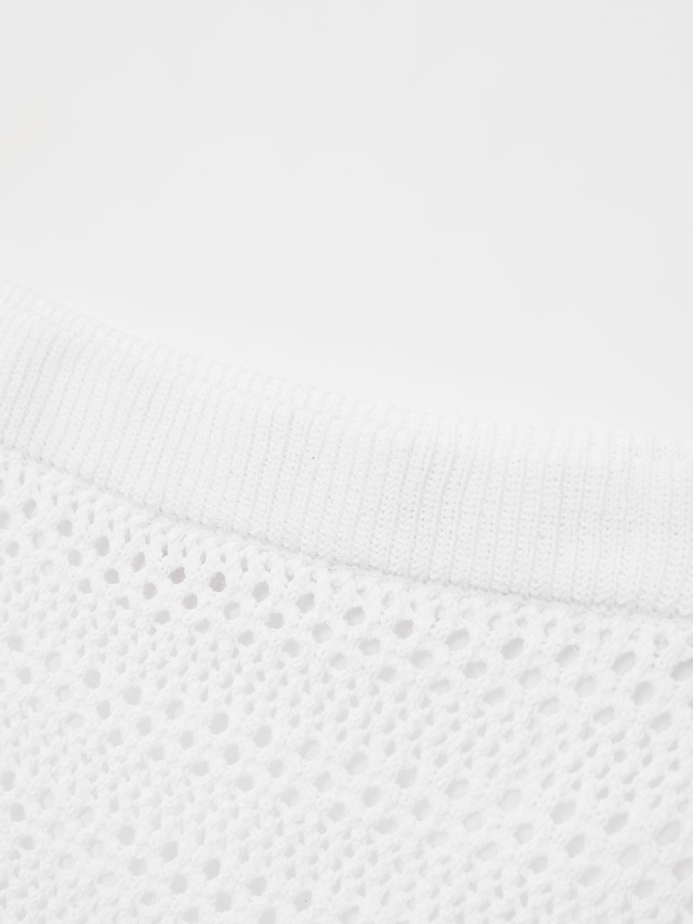 UTAA クロシェパンチングMotifニットH-Lineスカート : Women's