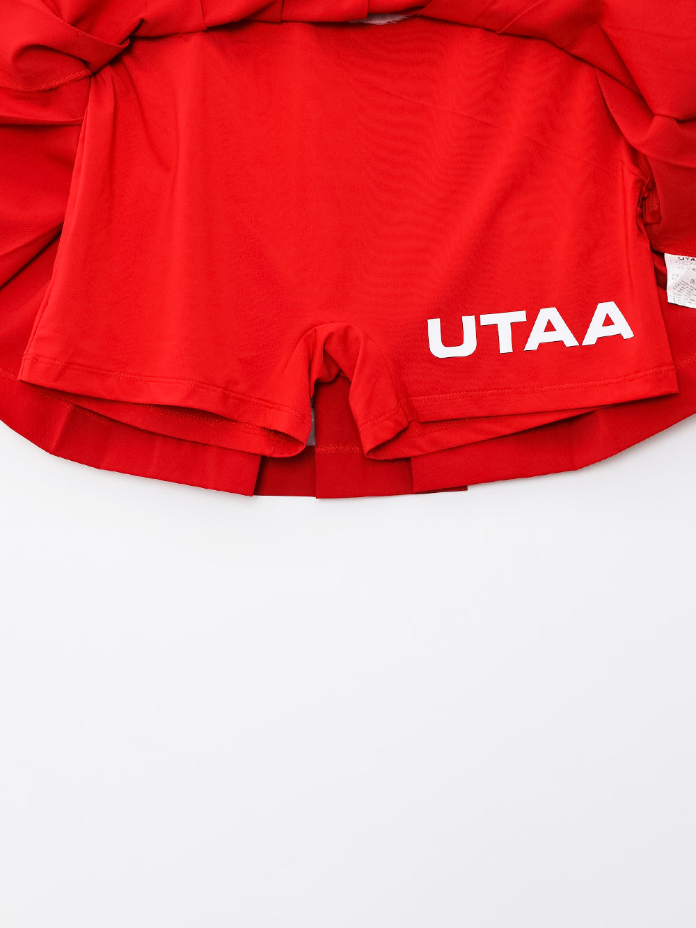 ユタ チャプレット グラフィック プリーツスカート