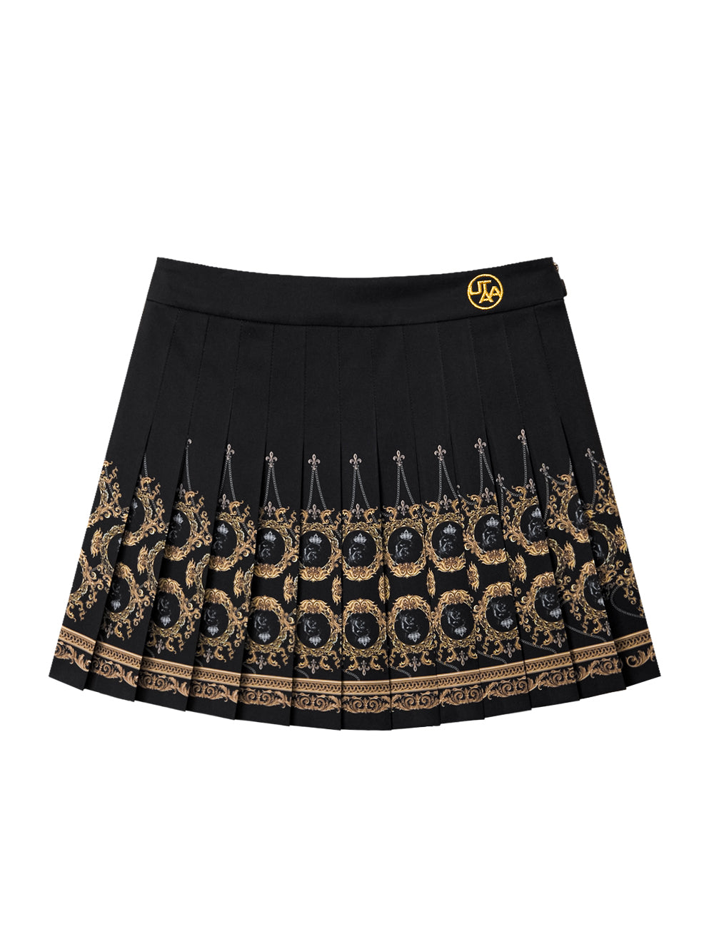 UTAA エンパイアゴールデンエッジプリーツスカート : Women's