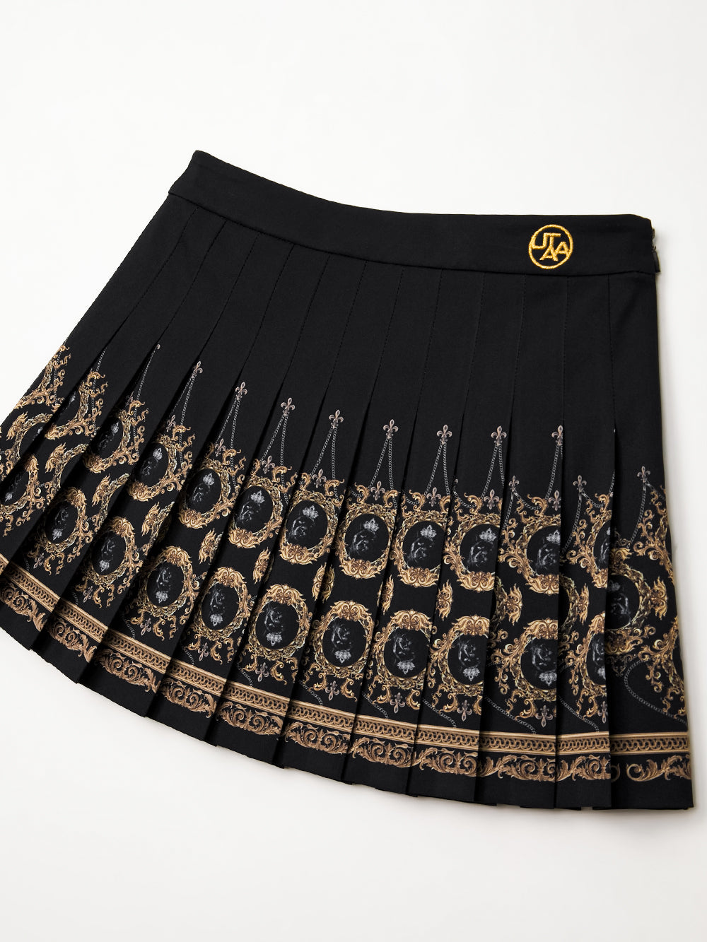 UTAA エンパイアゴールデンエッジプリーツスカート : Women's