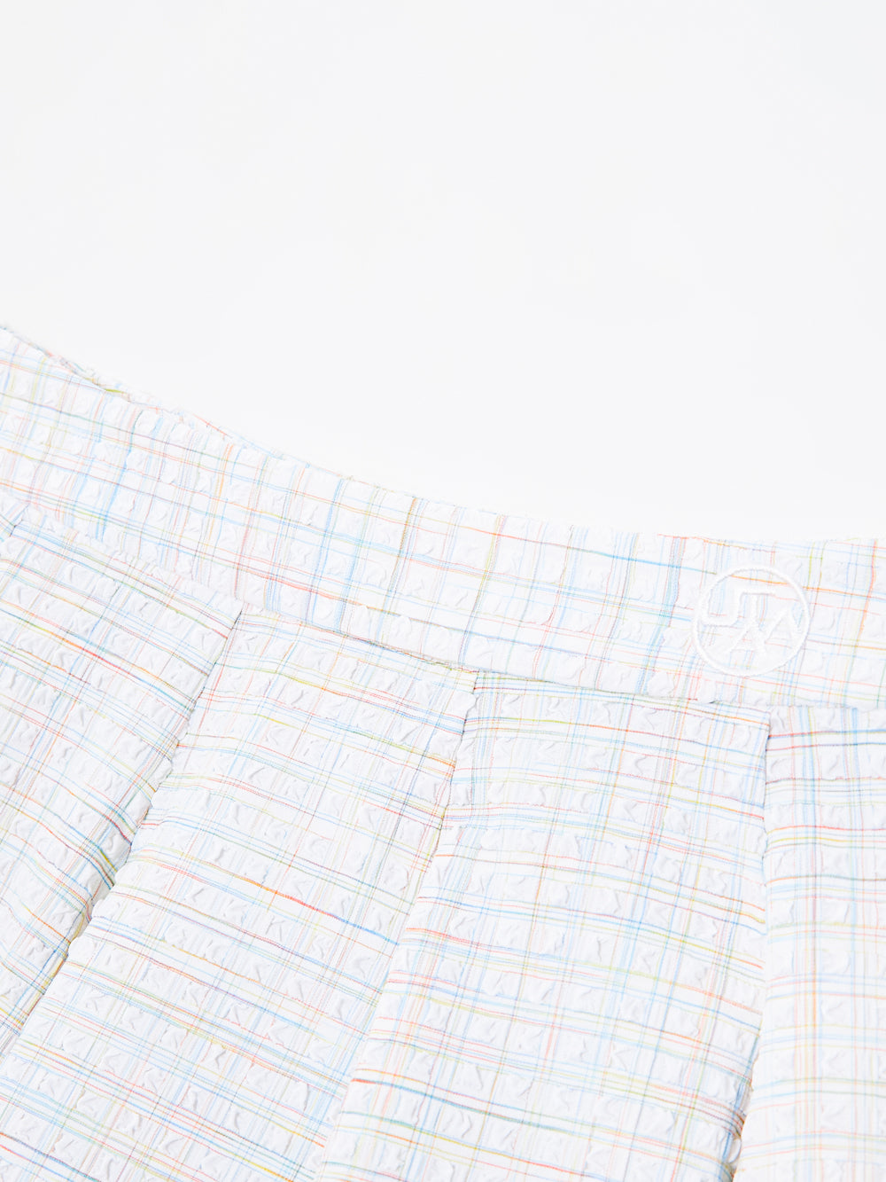 パラダイスエンボスチェックフレアスカート