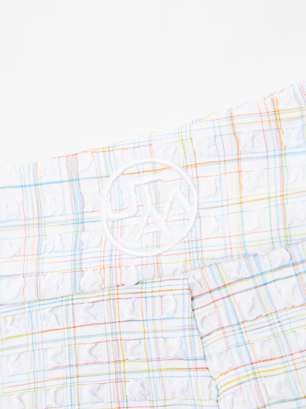 パラダイスエンボスチェックフレアスカート