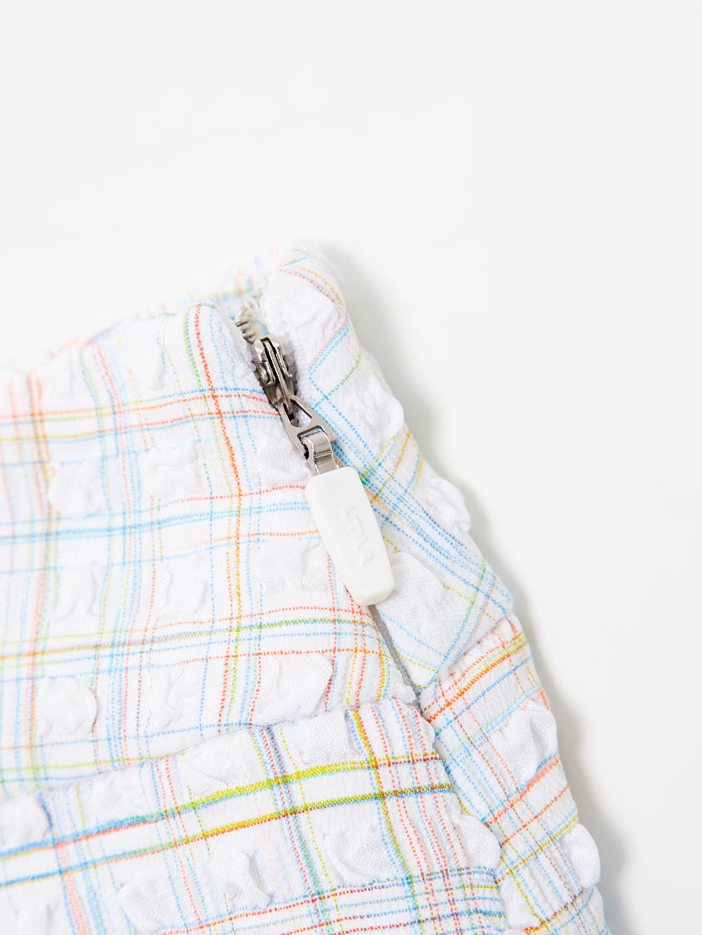 パラダイスエンボスチェックフレアスカート