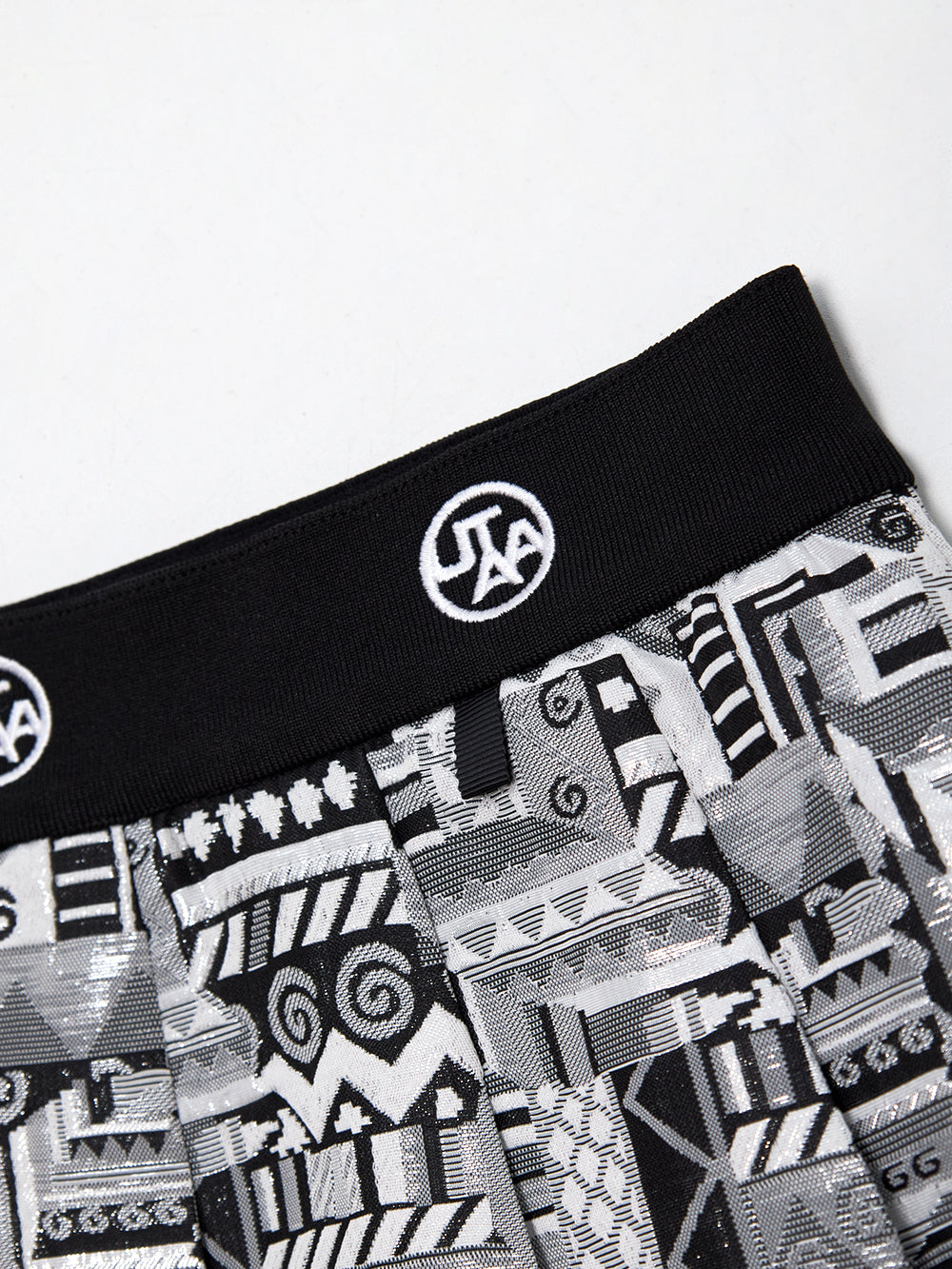 ユタ ブラックフロストシルベリシープリーツスカート