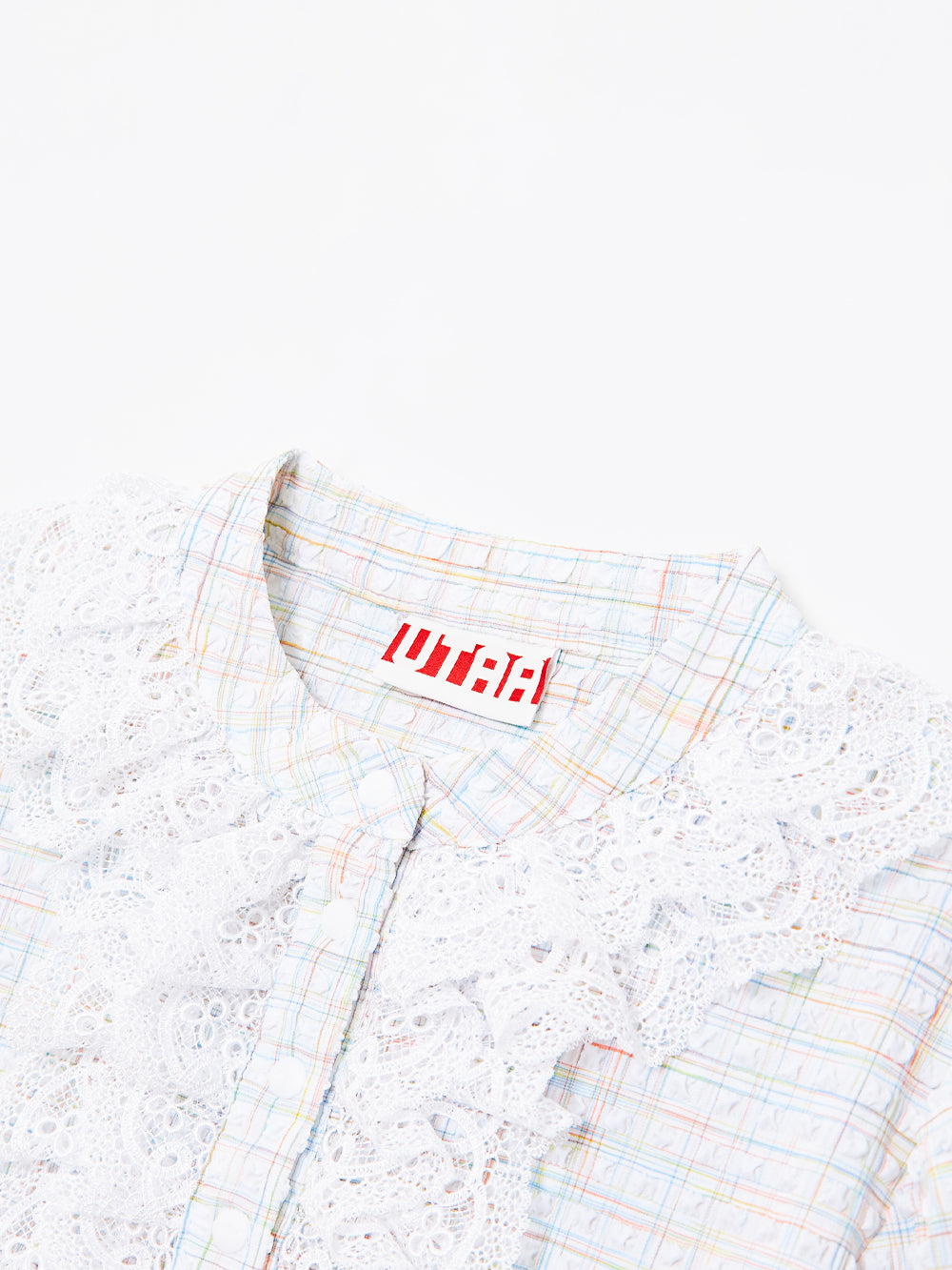 UTAA ParadiseEmbossingチェックTシャツ : Women's