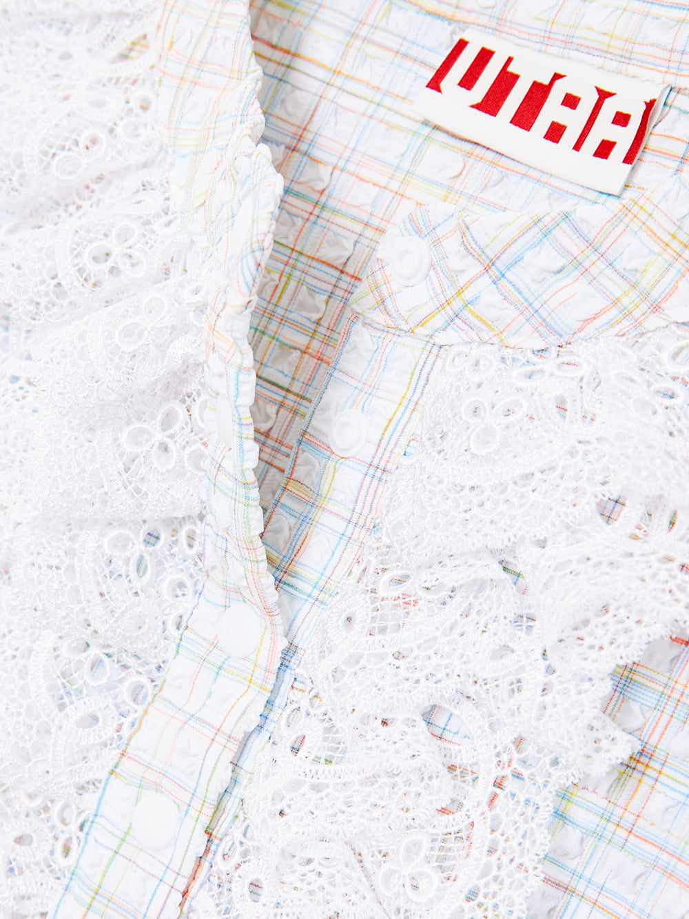 UTAA ParadiseEmbossingチェックTシャツ : Women's