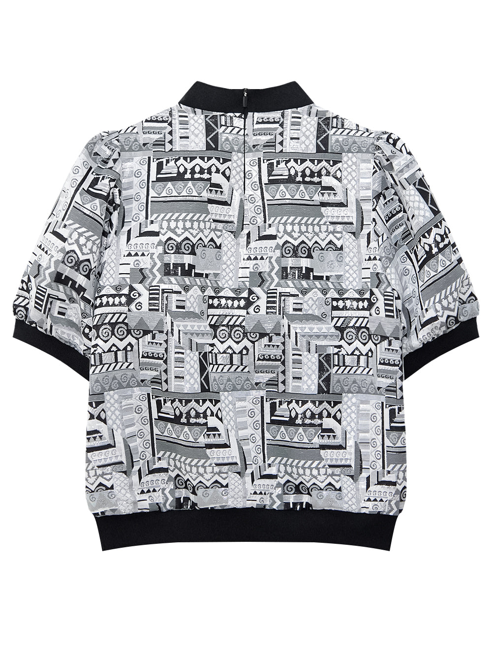 ユタ ブラックフロストスカロップレースタートルネックTee (女性用)