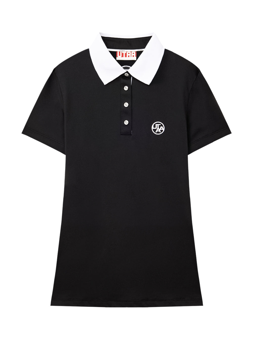 UTAA シルバースタンプカラーラインPKTシャツ : Women's