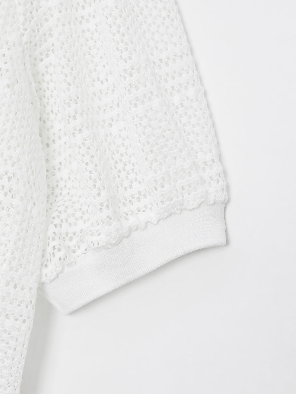 UTAA クロシェパンチングレースGemstoneシャツ : Women's