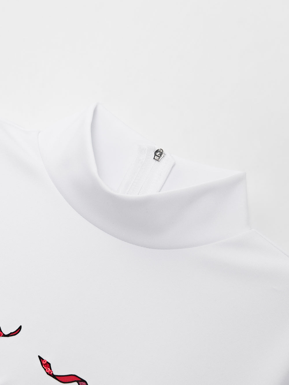 UTAA タイドリボンパンサーネオンタートルネックTee ホワイト : Women's