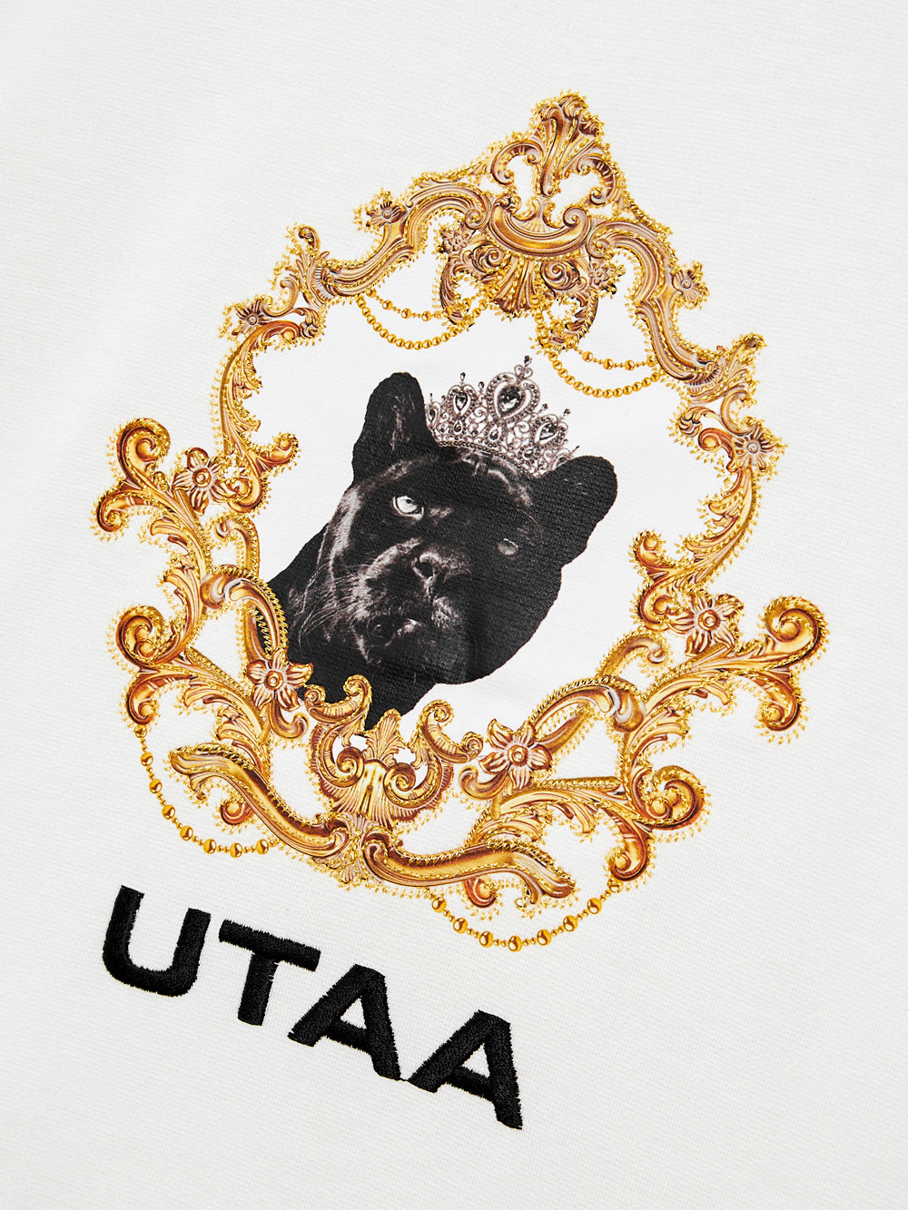 UTAA クラウンパンサーKingdomクラシックニット ホワイト : Men's