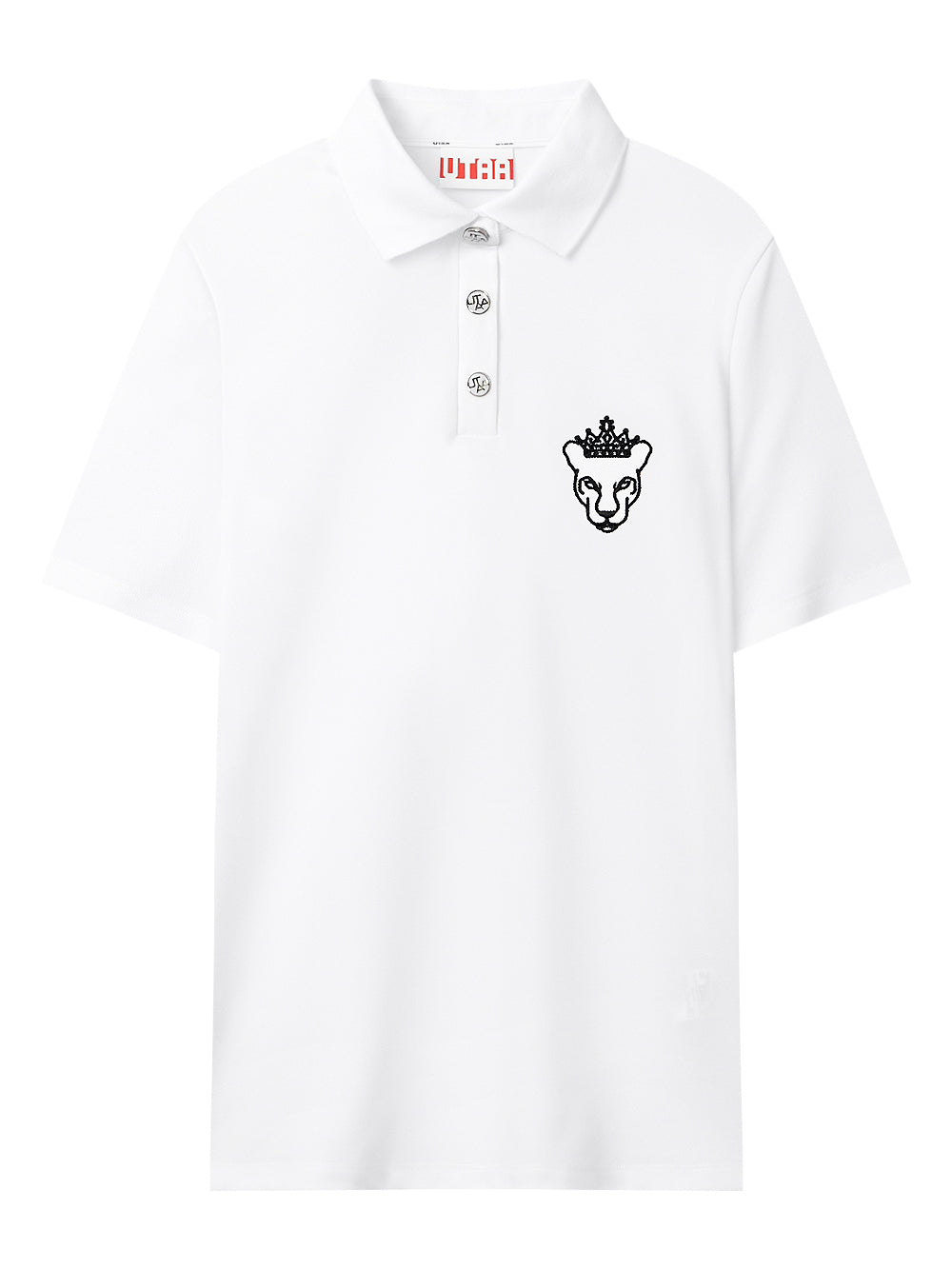 UTAA シルバーSealingミニパンサーPKTシャツ : men's