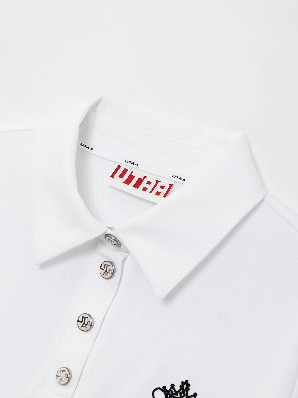 UTAA シルバーSealingミニパンサーPKTシャツ : men's