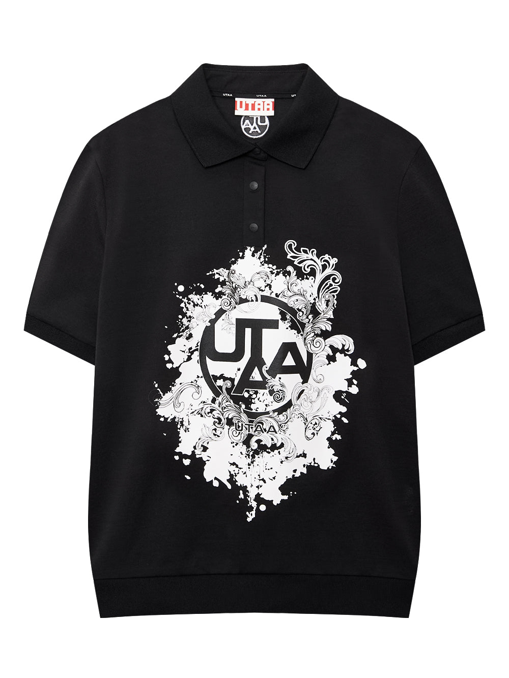 ユタ パノラマ モノ グラフィック PK T シャツ : 男性用