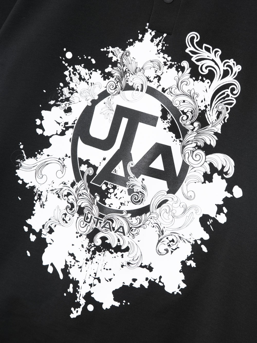 UTAA PanoramaモノGraphicPKTシャツ ブラック : Men's