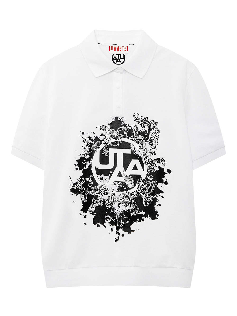 ユタ パノラマ モノ グラフィック PK T シャツ : 男性用