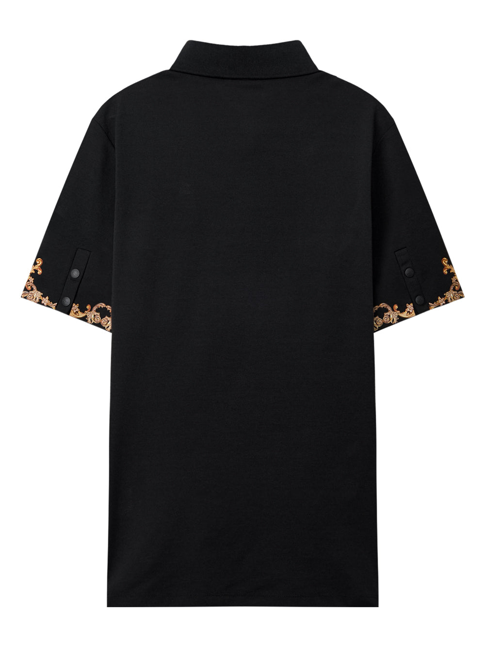 ユタ ゴールドチェーンバロックPKシャツ:男性用