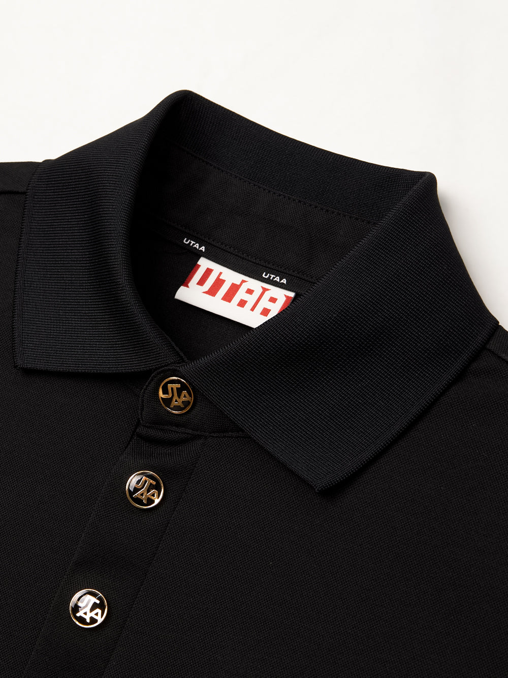 UTAA ゴールドチェーンバロックPKTシャツ : men's