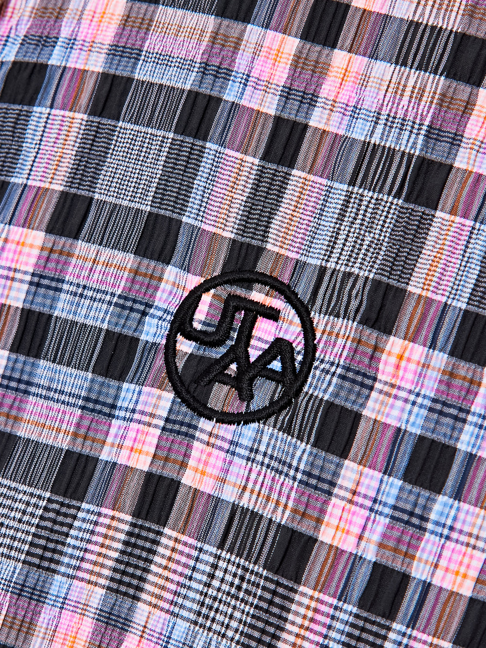 UTAA BlancチェックSheerPKスリーブレス : Women's