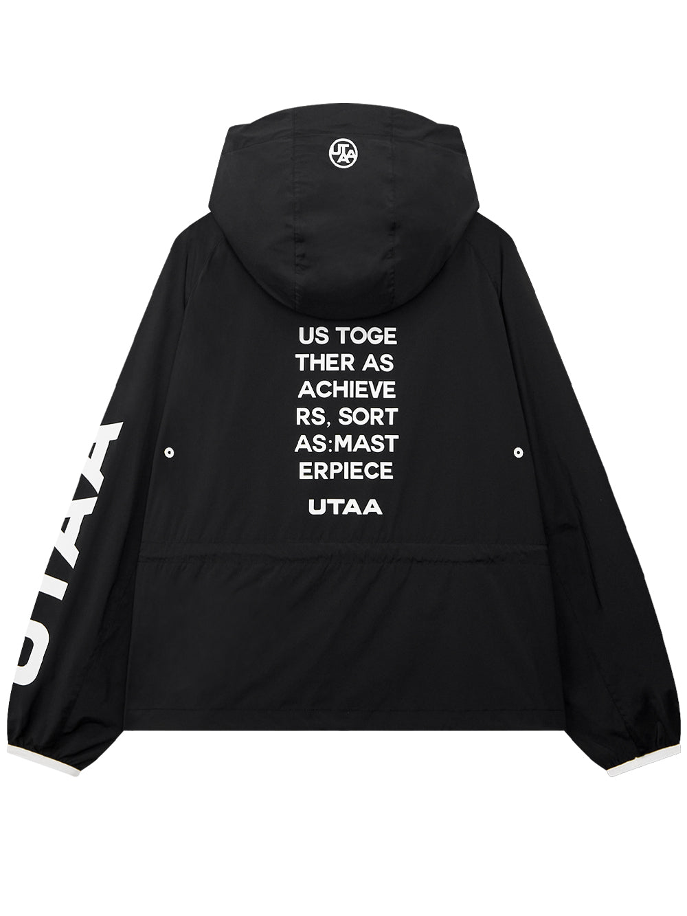 UTAA スローガンモノラインウィンドブレーカージャンパー : Women's
