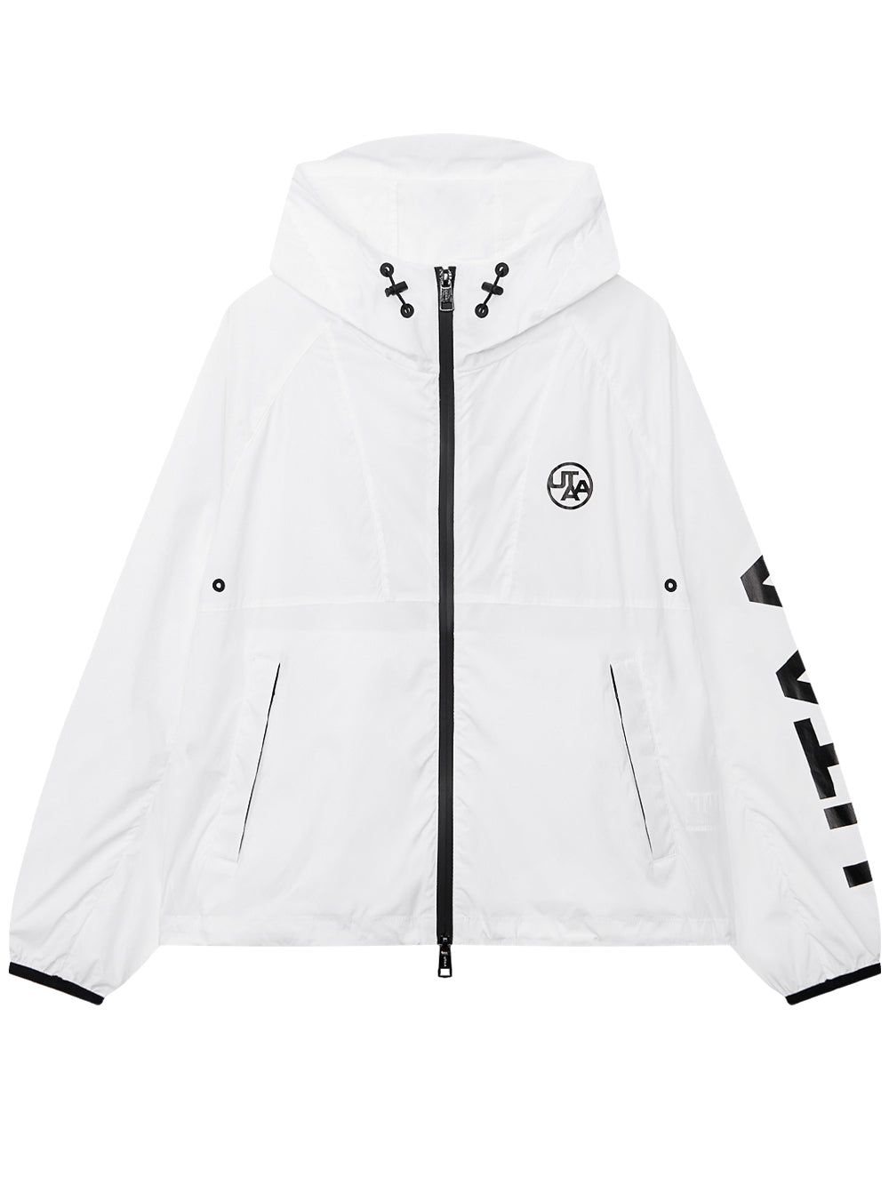 UTAA スローガンモノラインウィンドブレーカージャンパー : Women's