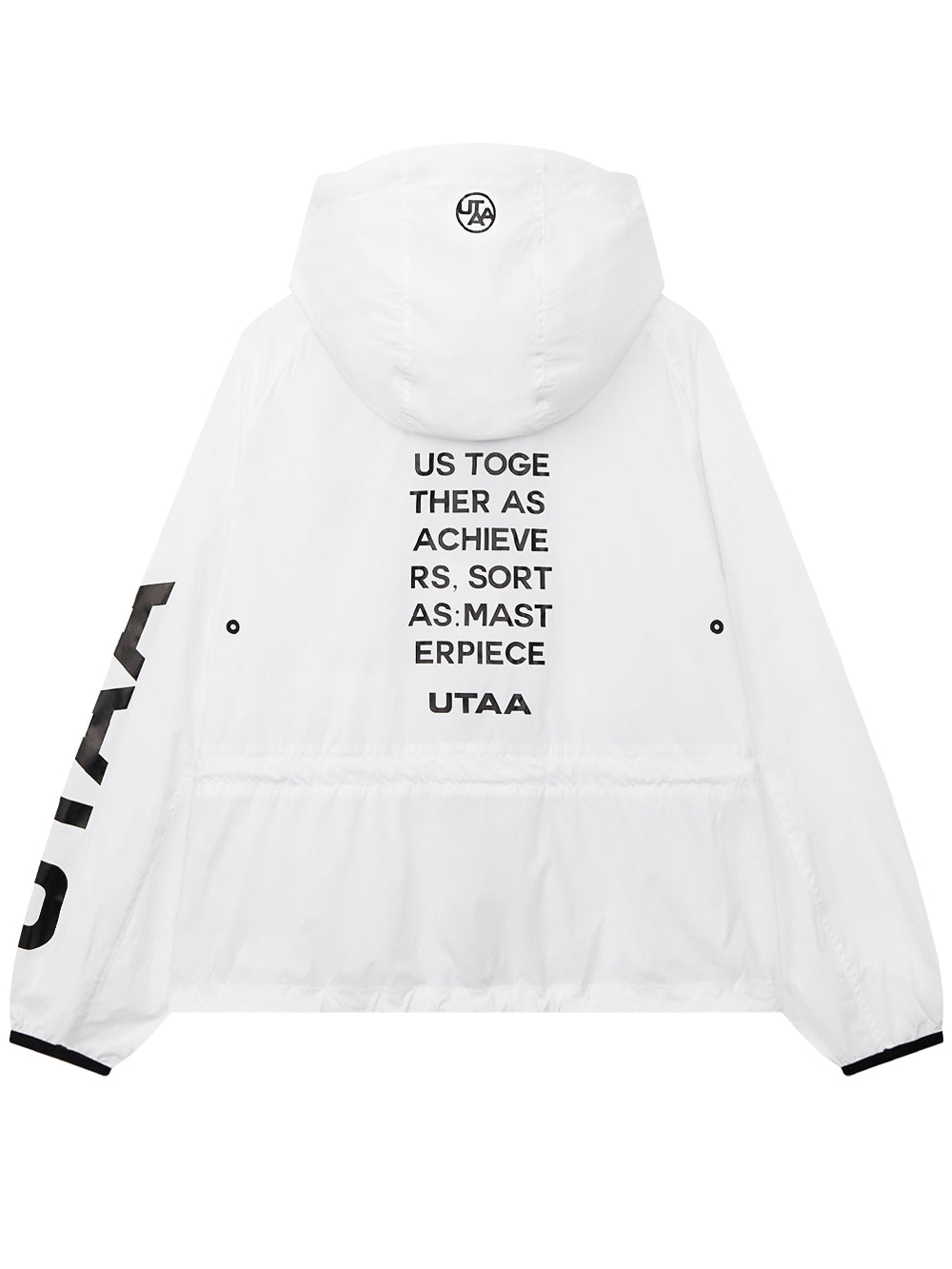 UTAA スローガンモノラインウィンドブレーカージャンパー : Women's