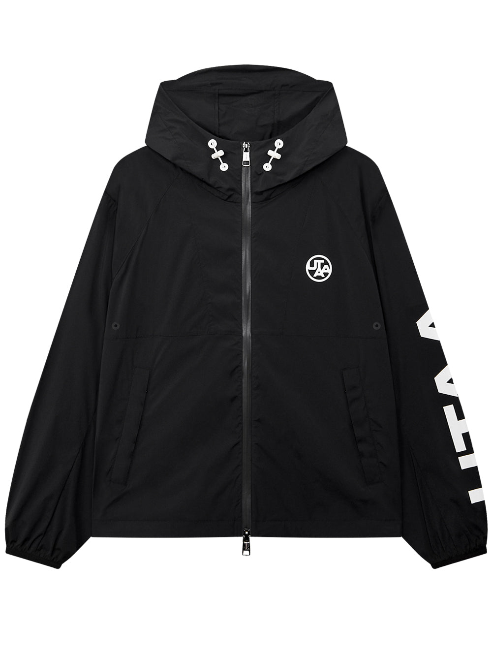UTAA スローガンモノラインウィンドブレーカージャンパー : men's