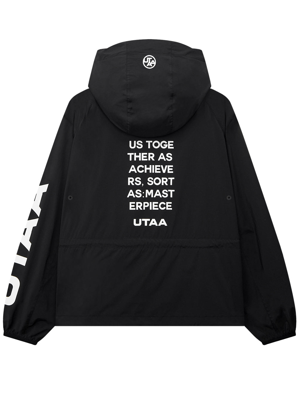 UTAA スローガンモノラインウィンドブレーカージャンパー : men's