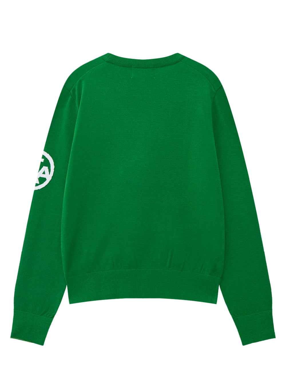 ロゴエンボス ネオンカラー ニットプルオーバー