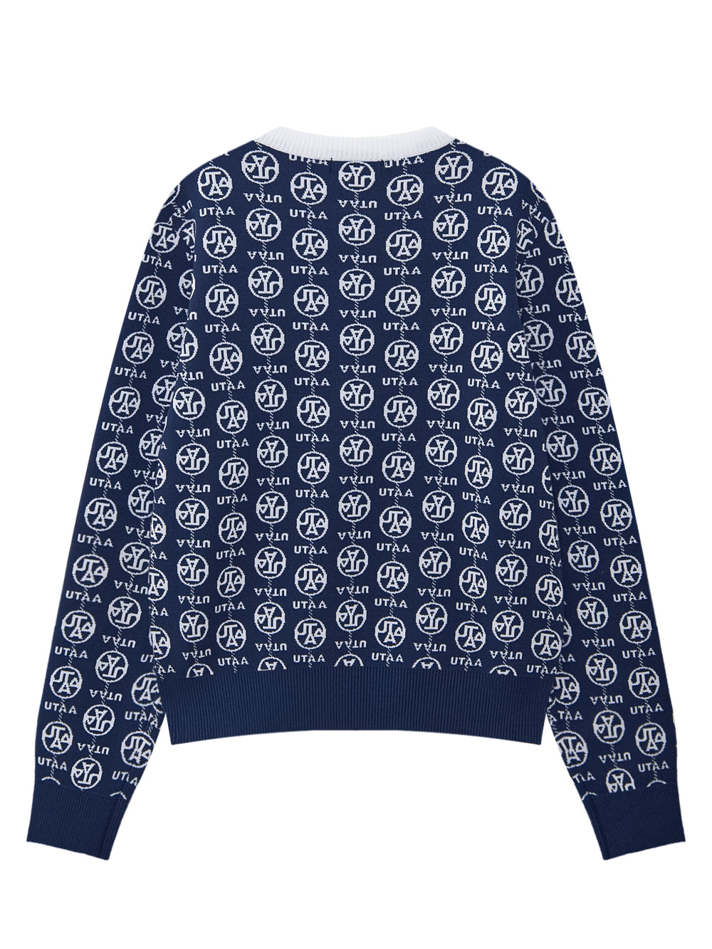 UTAA Linkチェーンシンボルカラーニットプルオーバー : Women's