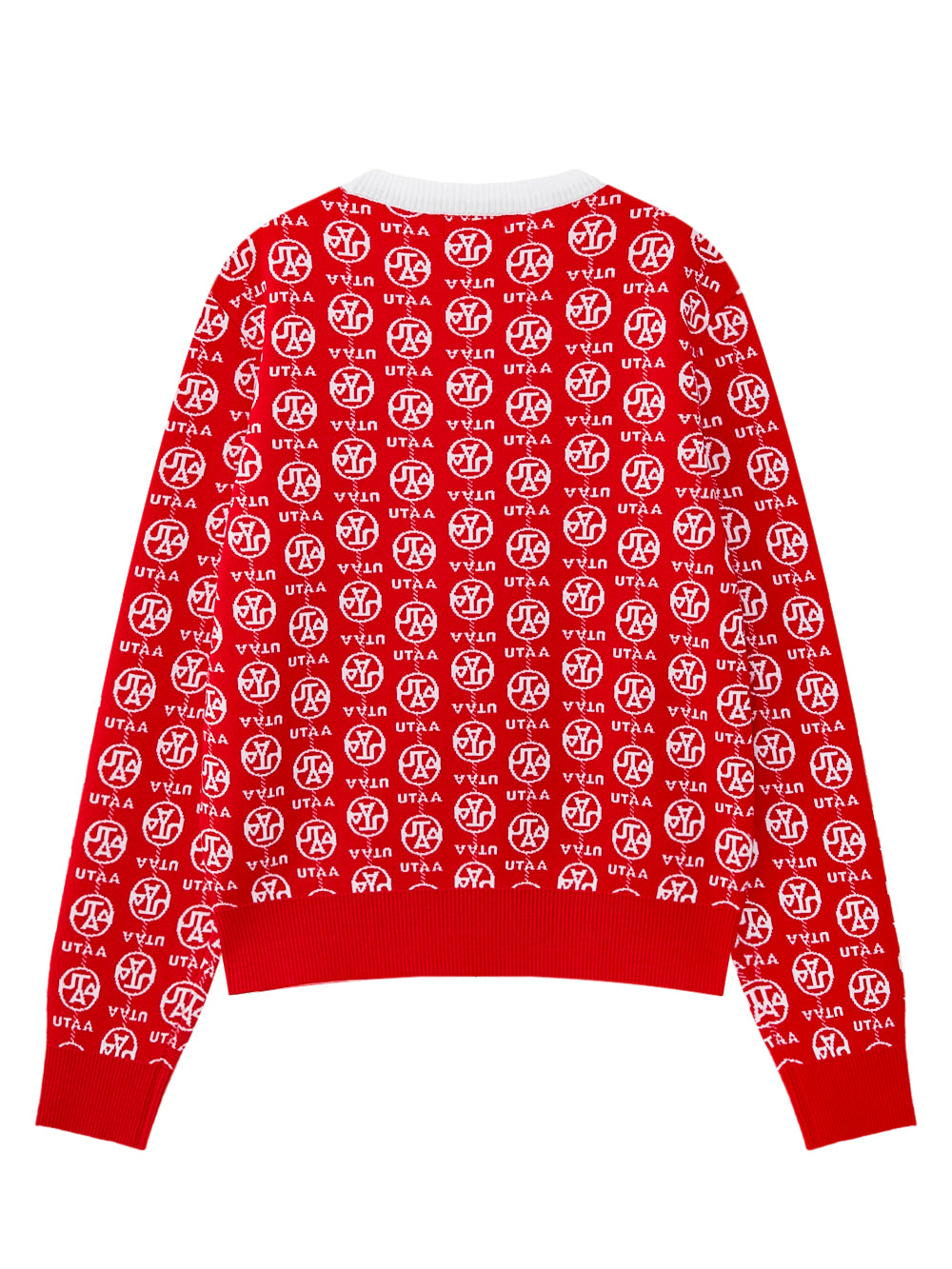 UTAA Linkチェーンシンボルカラーニットプルオーバー : Women's