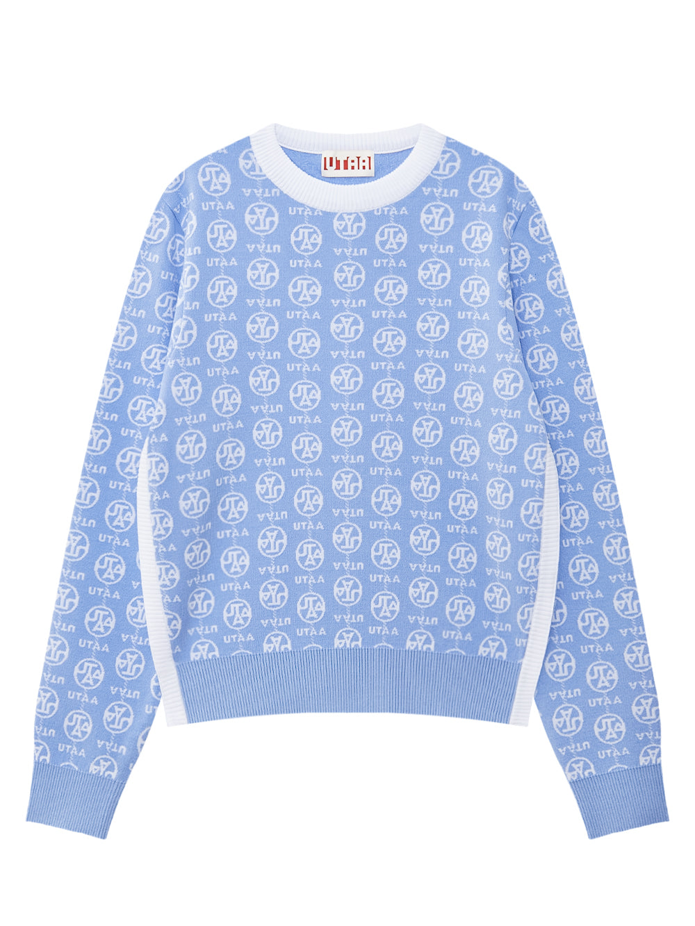 UTAA Linkチェーンシンボルカラーニットプルオーバー : Women's
