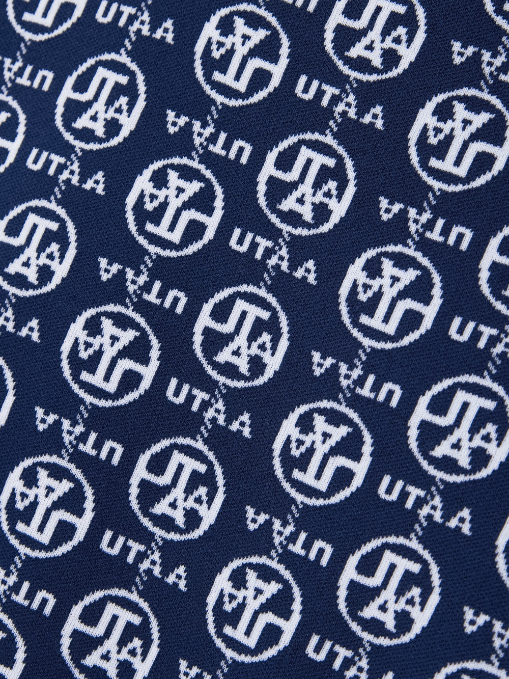 UTAA リンクチェーンシンボルカラーニットベスト ネイビー : Women's