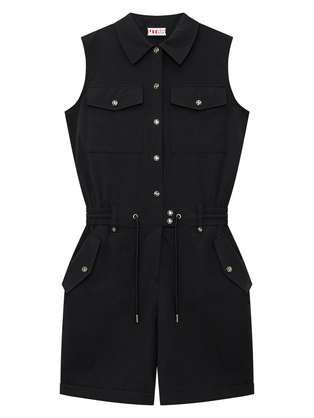 UTAA ギルトSealingOutpocketショートJumpsuit : Women's