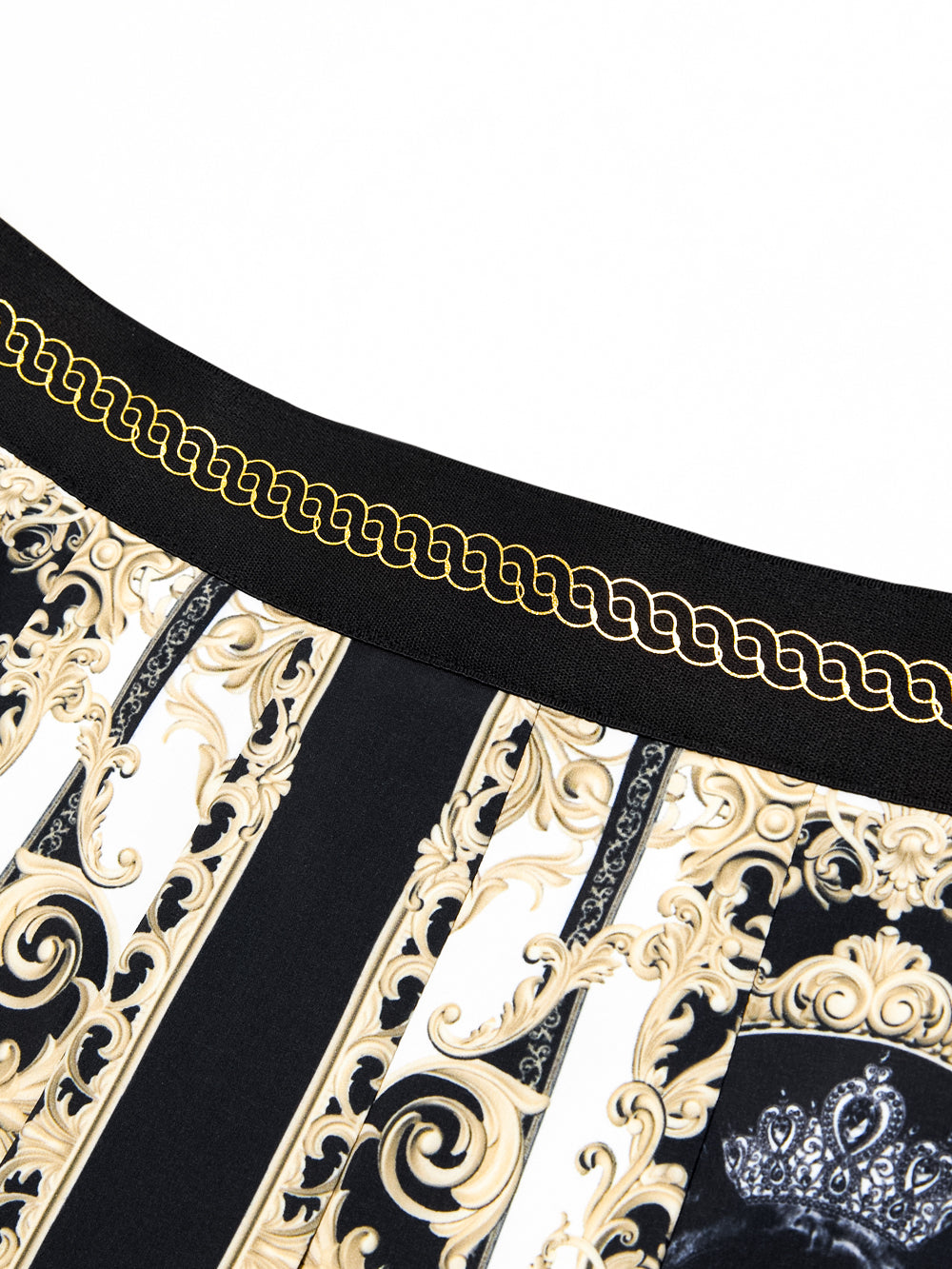 ユタ ゴールデンバロックショートプリーツスカート