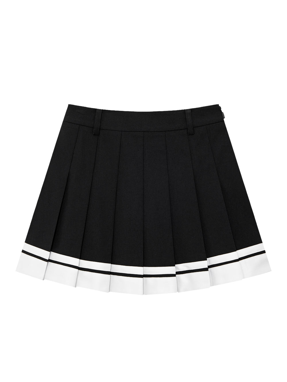 デザートカラーテープ アウトポケットプリーツスカート