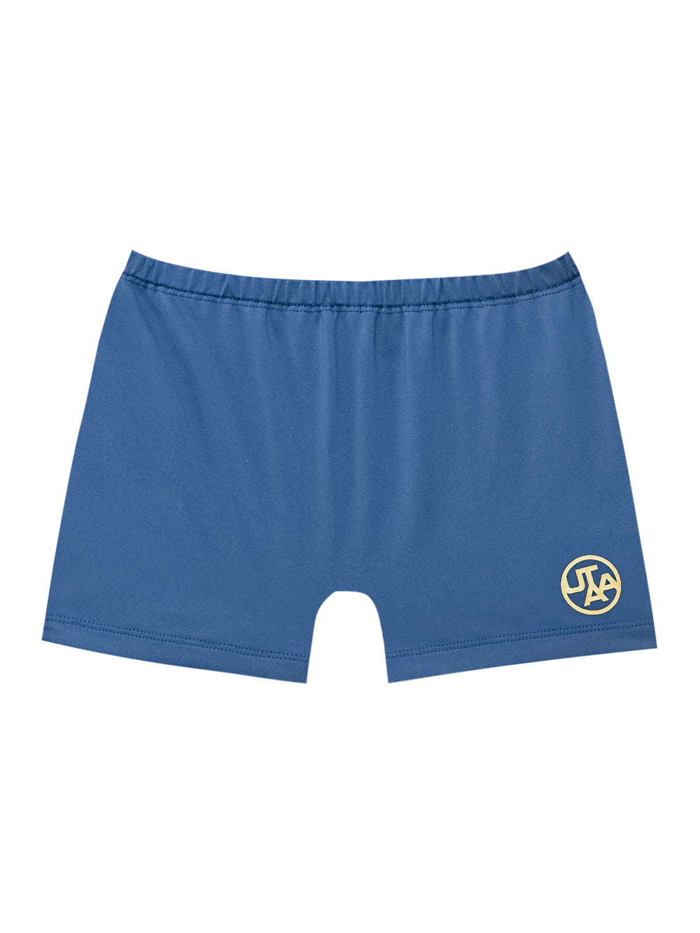 ギルトスローガンウォッシュドデニムプリーツスカート