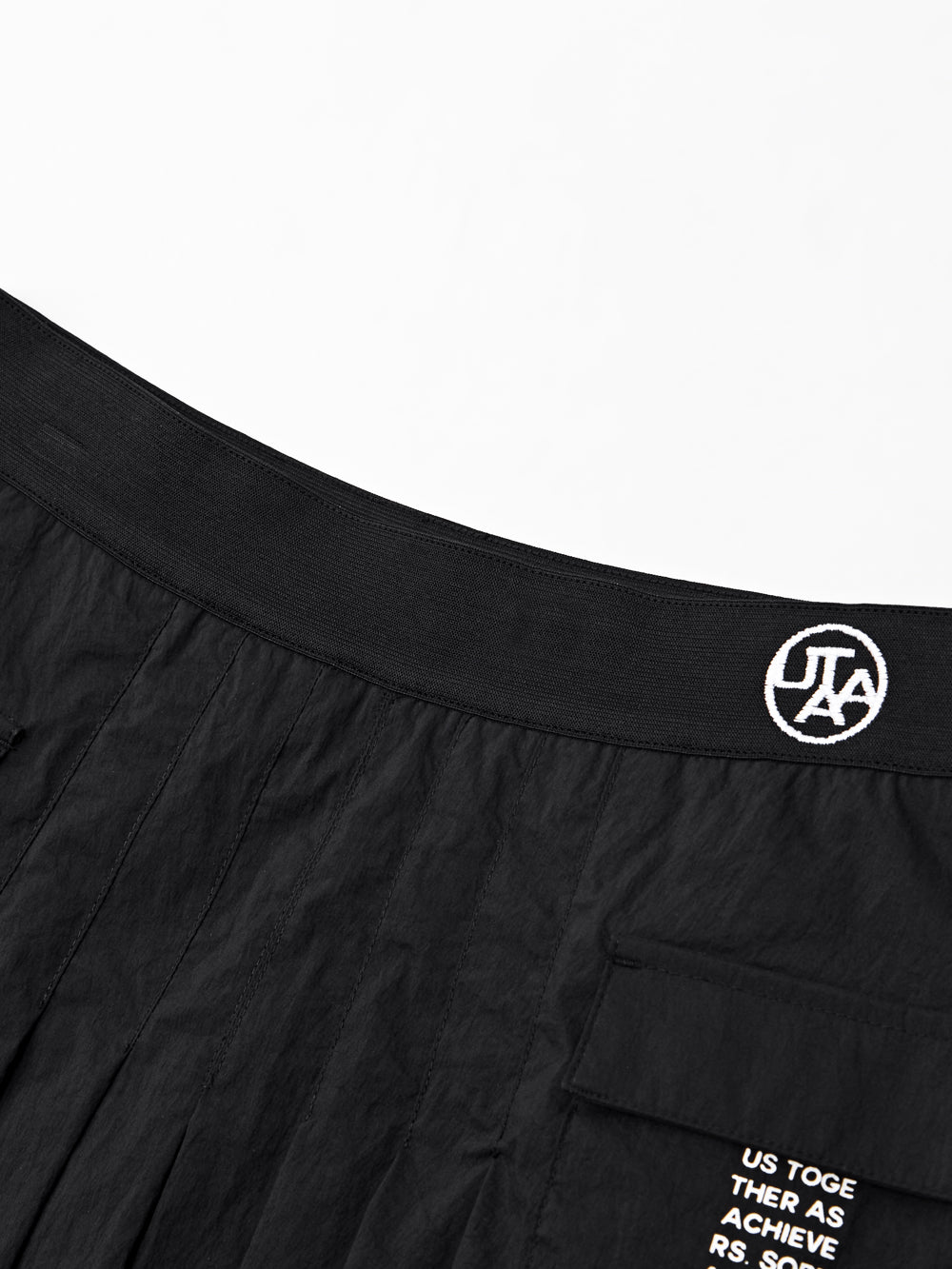 UTAA LetteringOutPocketプリーツスカート : Women's